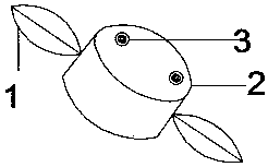 Single-axis anti-eccentric system for small fan bearing