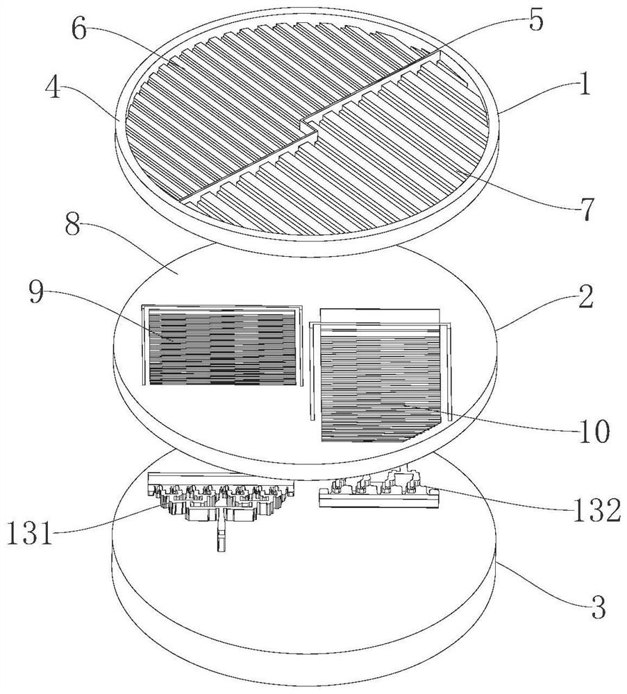 Receiving and transmitting integrated VICTS phased array antenna