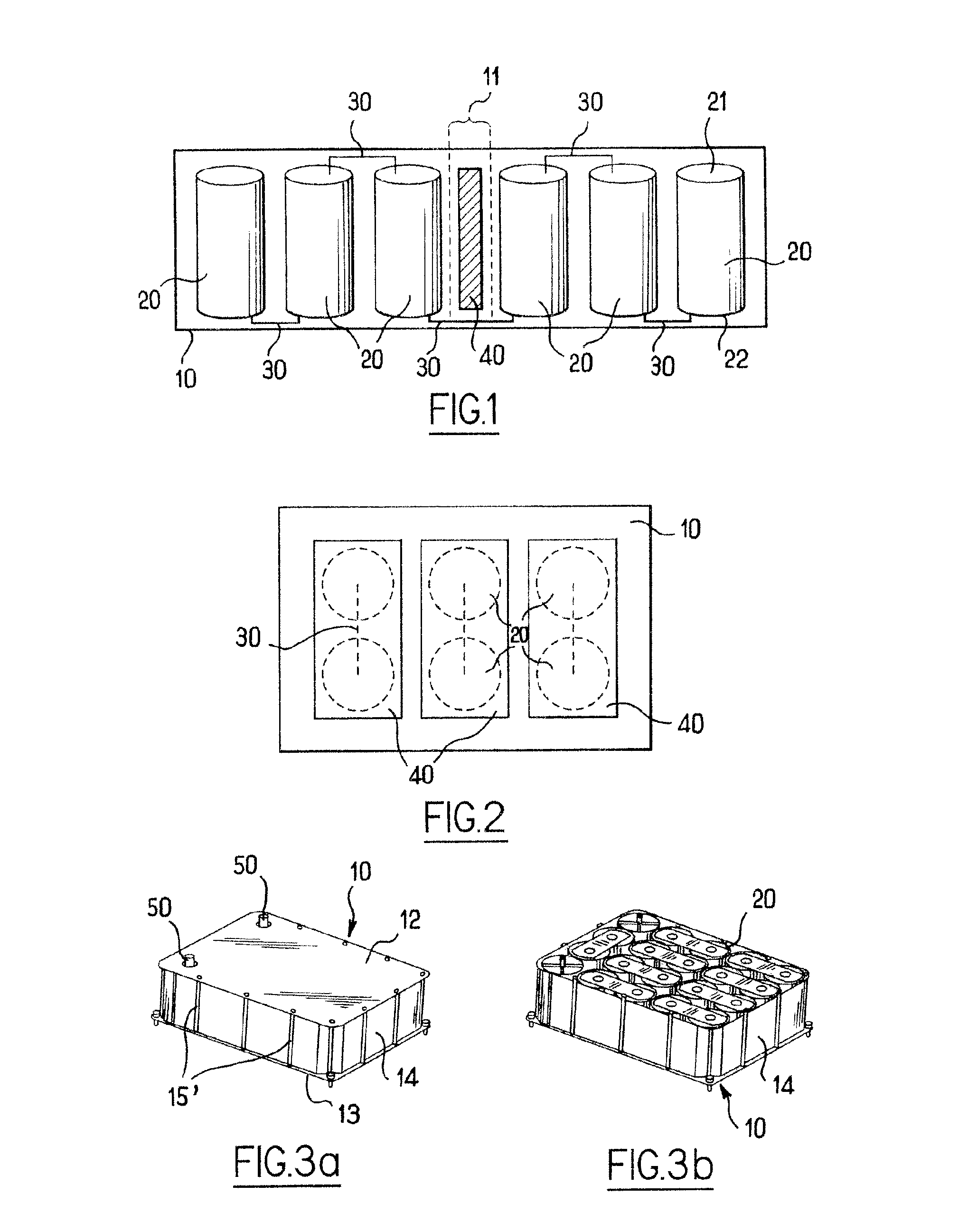 Module for an electric energy storage assembly