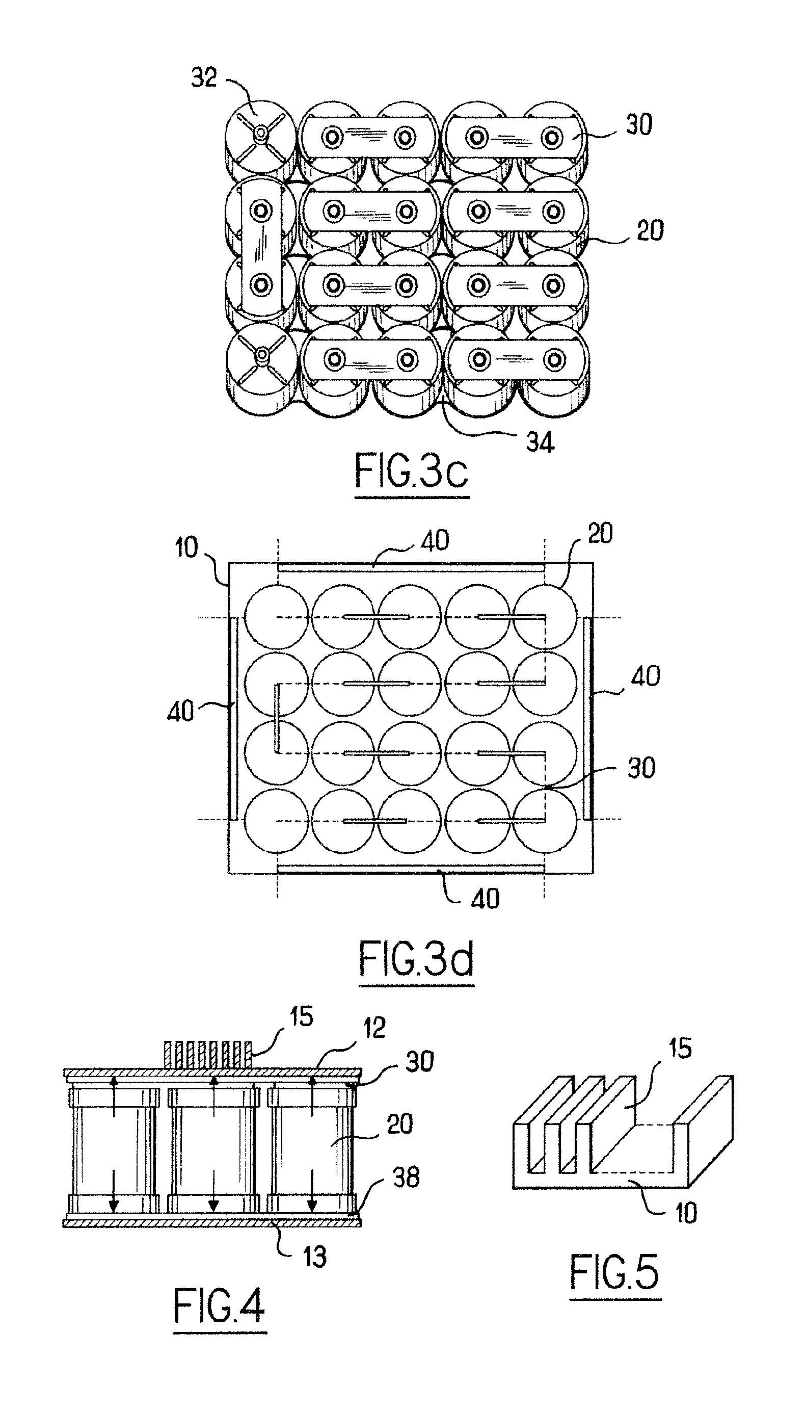 Module for an electric energy storage assembly