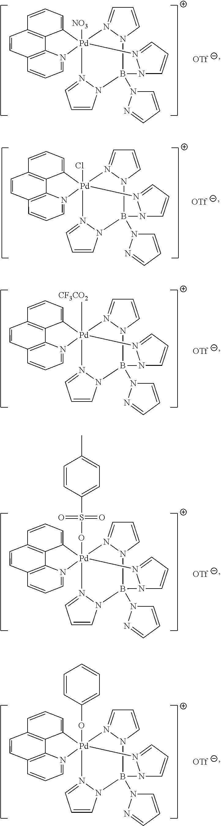 High-valent palladium fluoride complexes and uses thereof