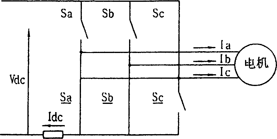 Rotor position detecting method of brushless DC motor having no sensor