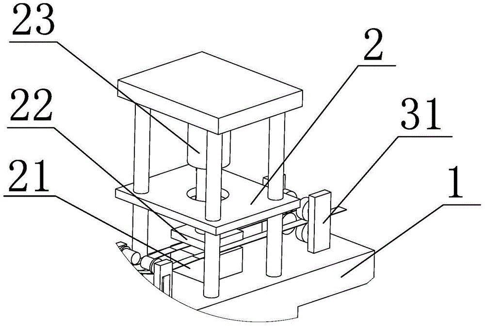 A kind of zipper injection molding machine and zipper injection molding method