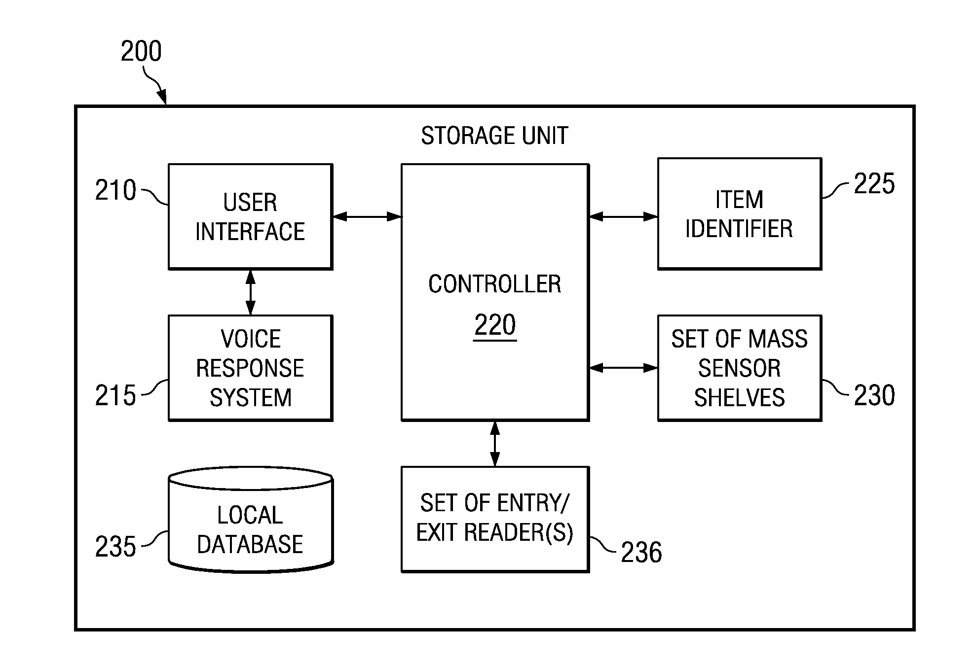 Method and apparatus for tracking usage of an item within a storage unit using location sensors