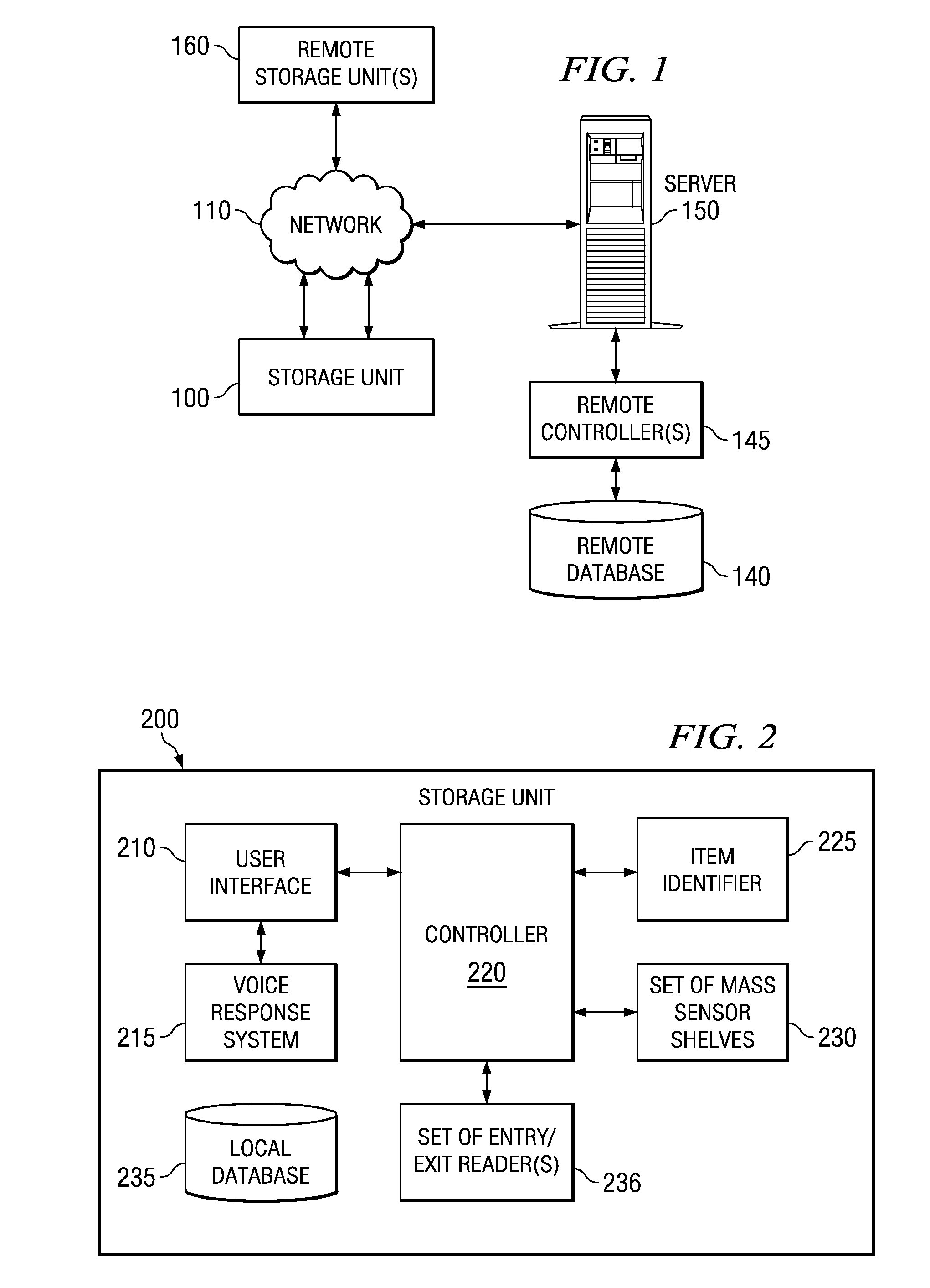 Method and apparatus for tracking usage of an item within a storage unit using location sensors