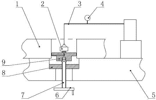 Cylindricity detection device of connecting rod hole