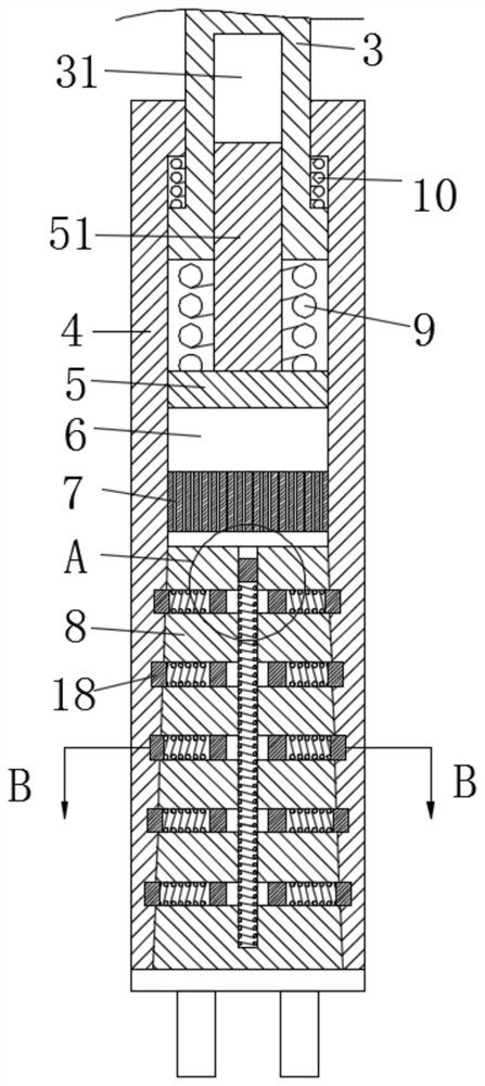 Electric vehicle front fork with damping function