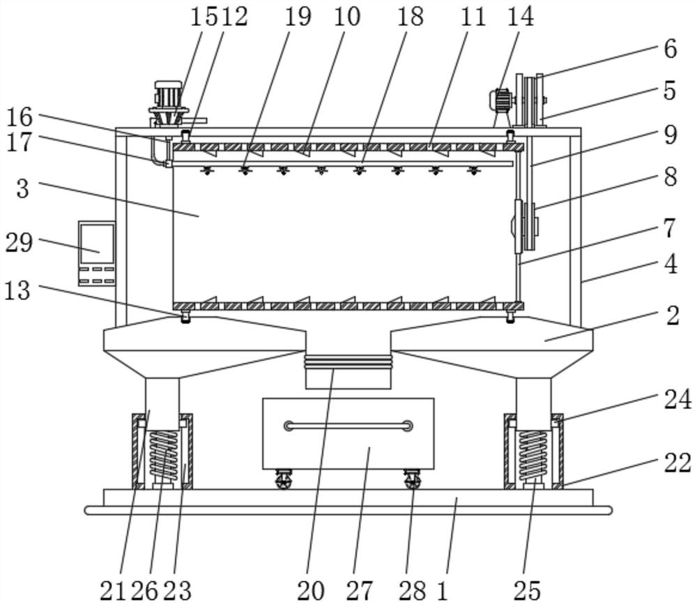 Iron ore sorting device