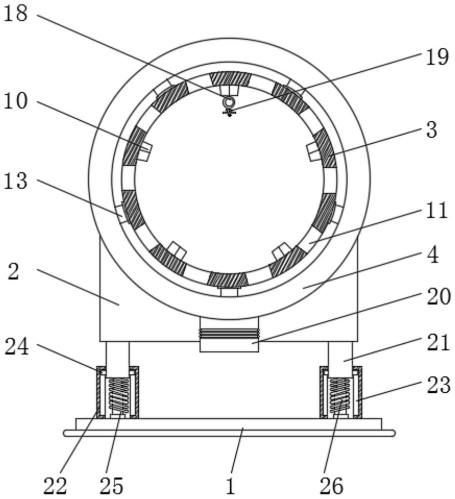 Iron ore sorting device