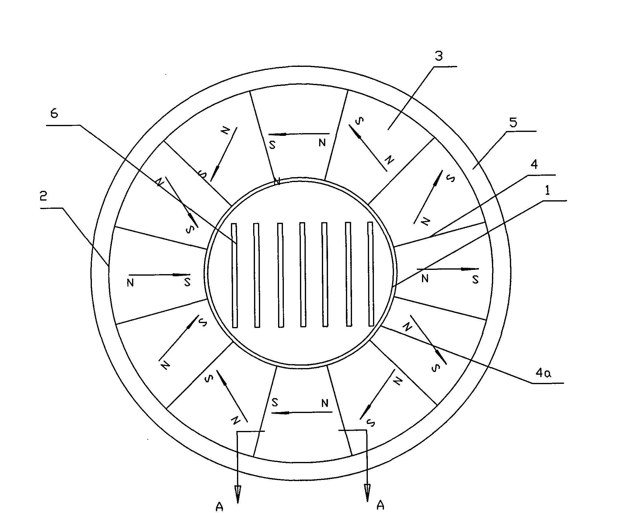 Water magnetizing device