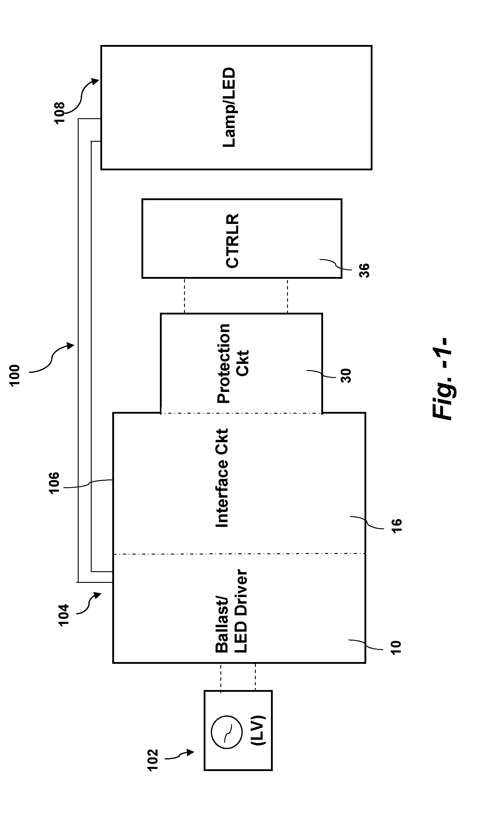 Lamp assembly and circuits for protection against miswiring in a lamp controller