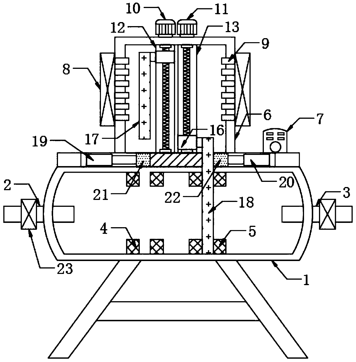 Treatment system for nuclear power waste