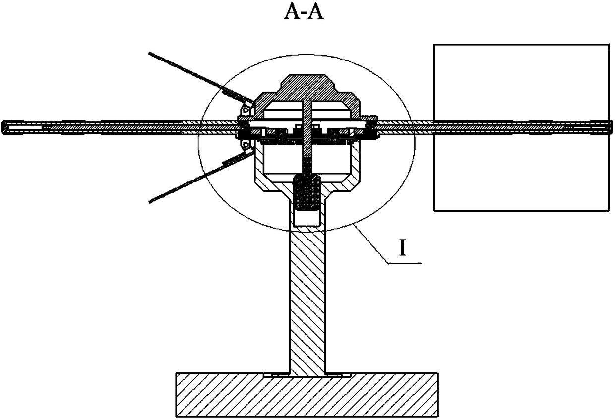 A blade automatic opening and closing type ocean current power generation device