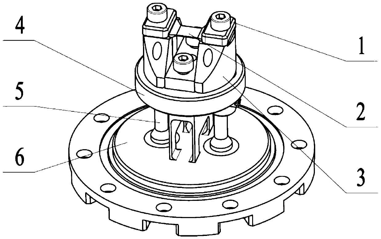 Small-surface-source high-temperature blackbody source suitable for low-cold vacuum environment