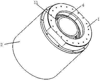 Temperature self-adjusting injection punch head