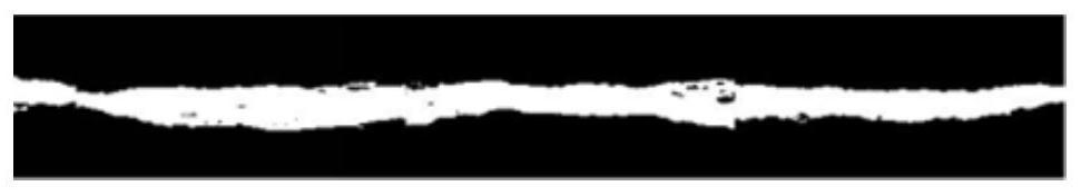 Terylene DTY network point detection method based on image processing technology