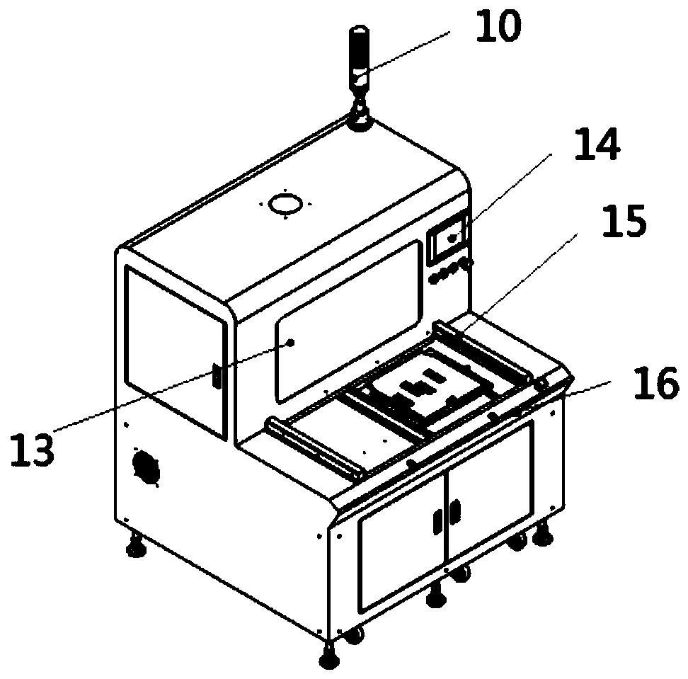 Electronic product drilling machine