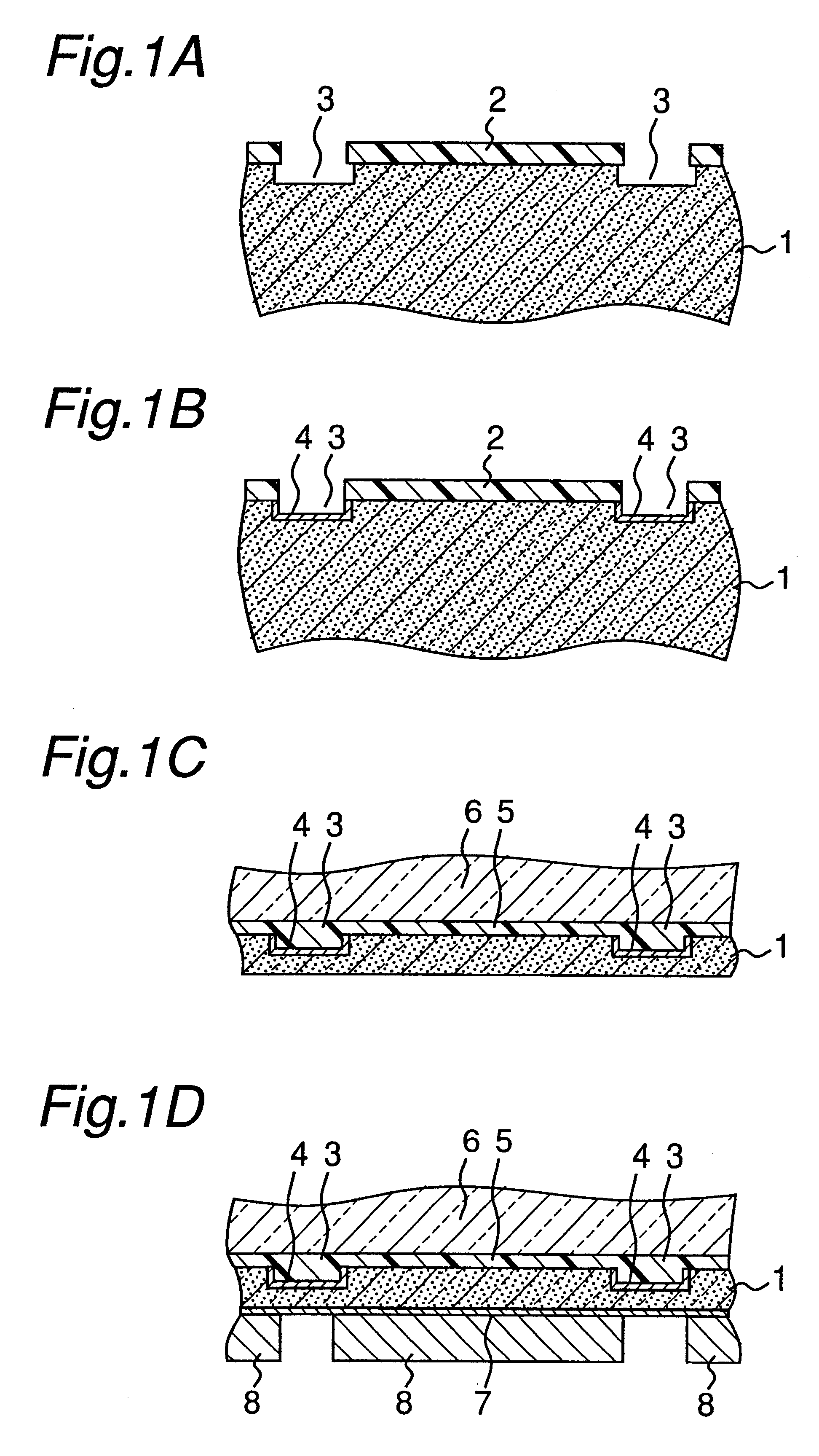 Method of producing semiconductor device with heat dissipation metal layer and metal projections