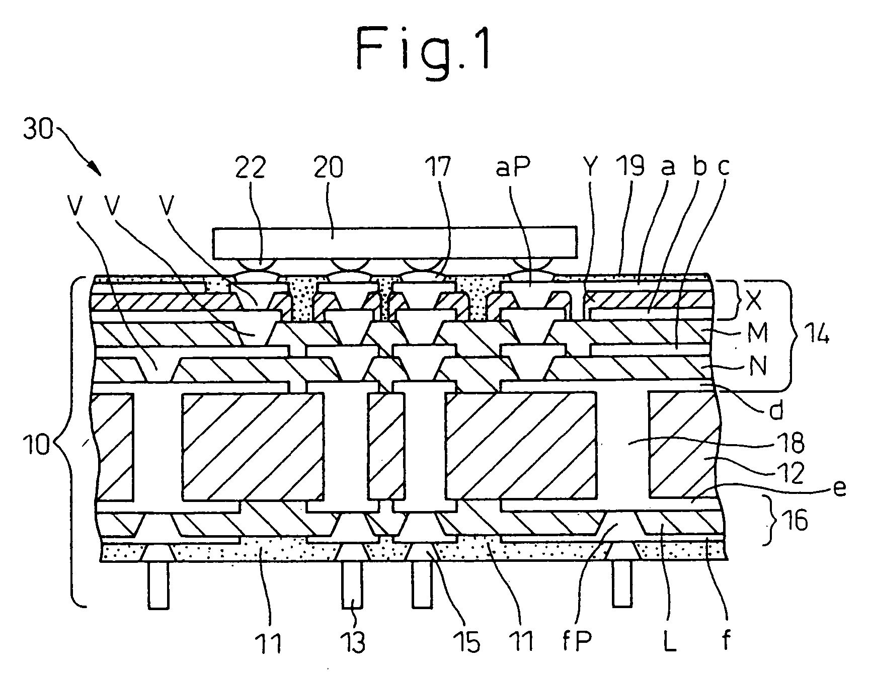 Semiconductor package, method of production of same, and semiconductor device