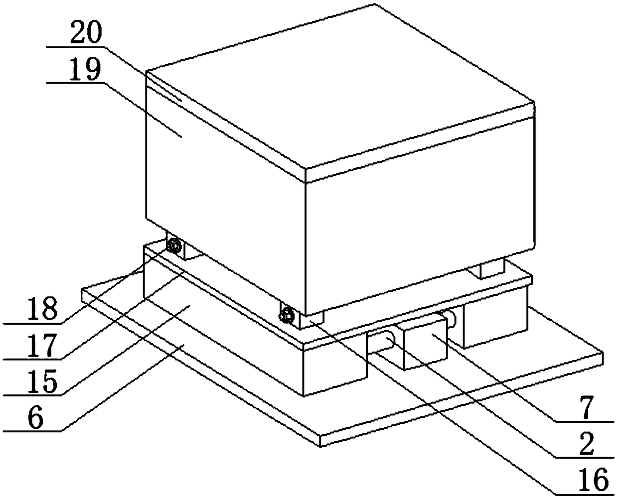 Medicine storage box for biological control