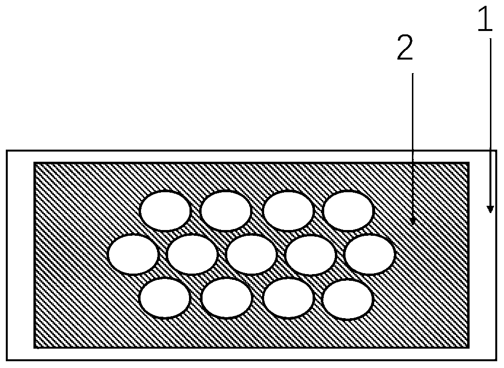 Preparation method of multi-layer metal nanometer structure based on two-dimensional material