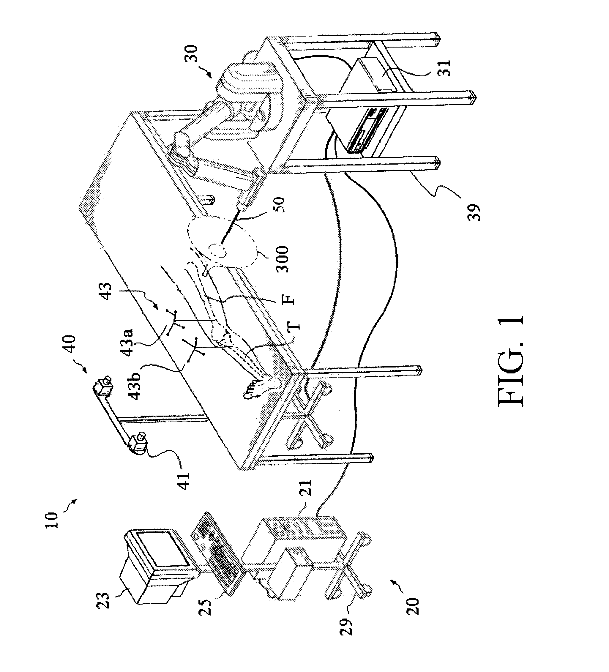 Method and apparatus for controlling a haptic device