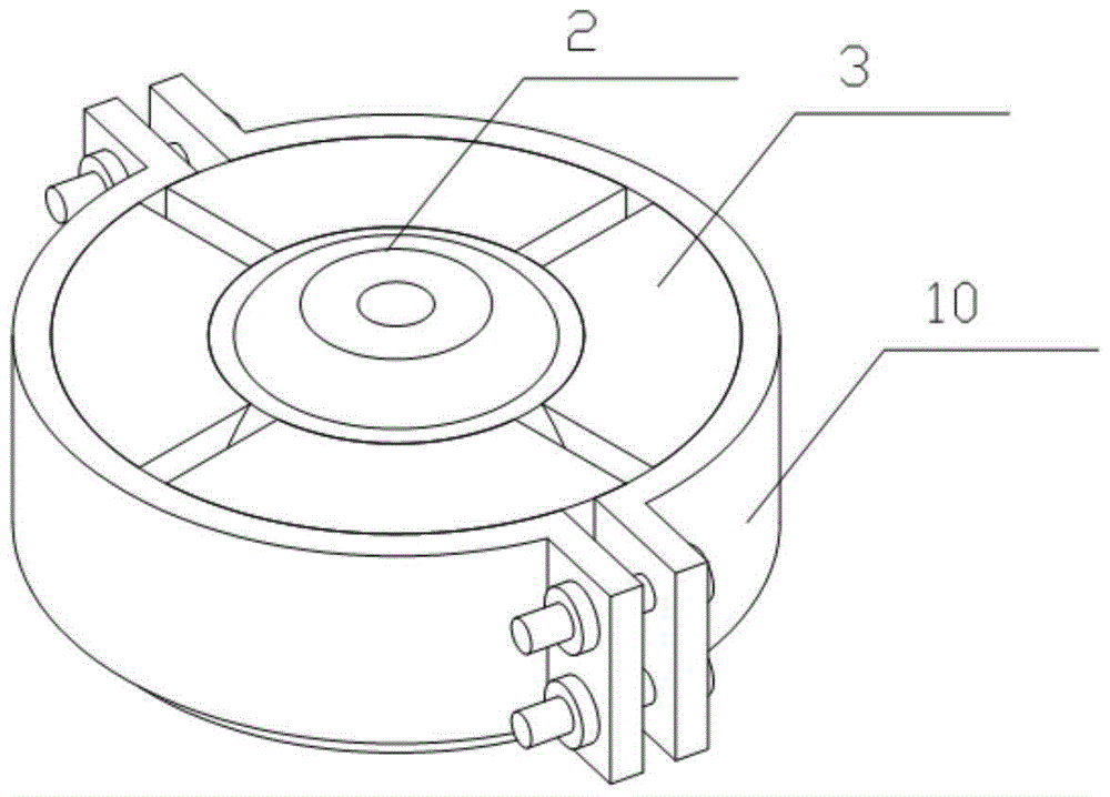 A ring-shaped friction-rotation shock-isolation bearing