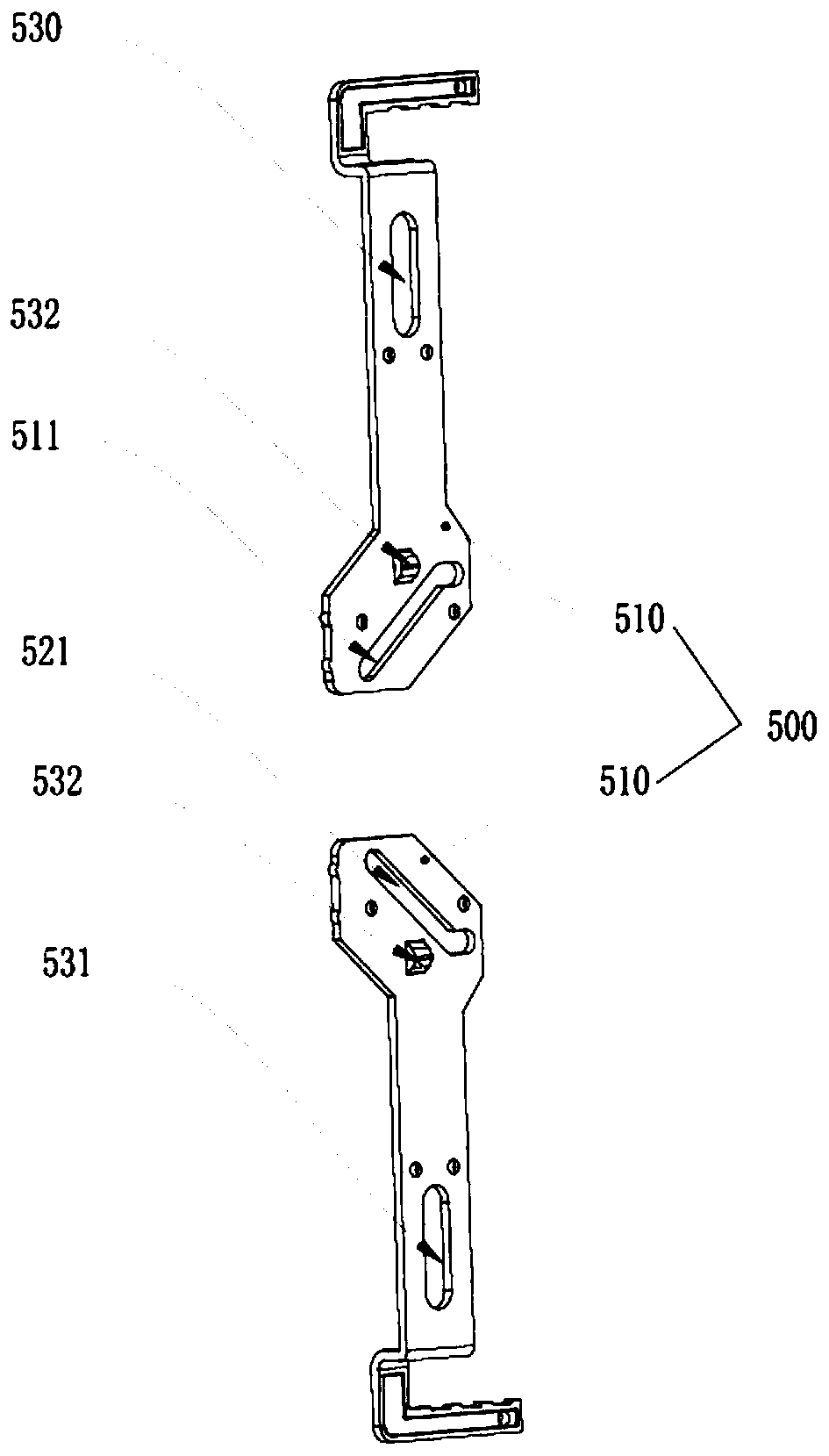 An intelligent lock with multiple installation methods and linkage door opening function