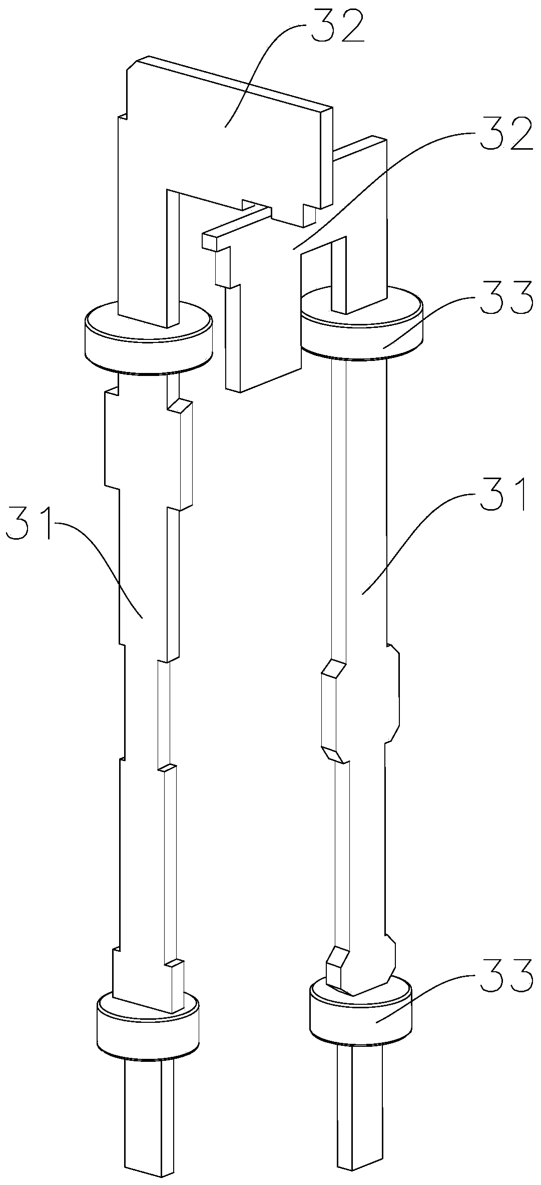 Cross-shaped dual-polarized oscillator