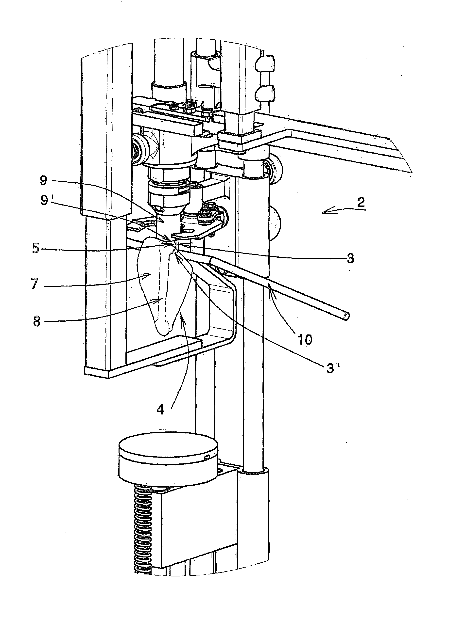Method and apparatus for harvesting thigh meat and oyster meat from a poultry thigh