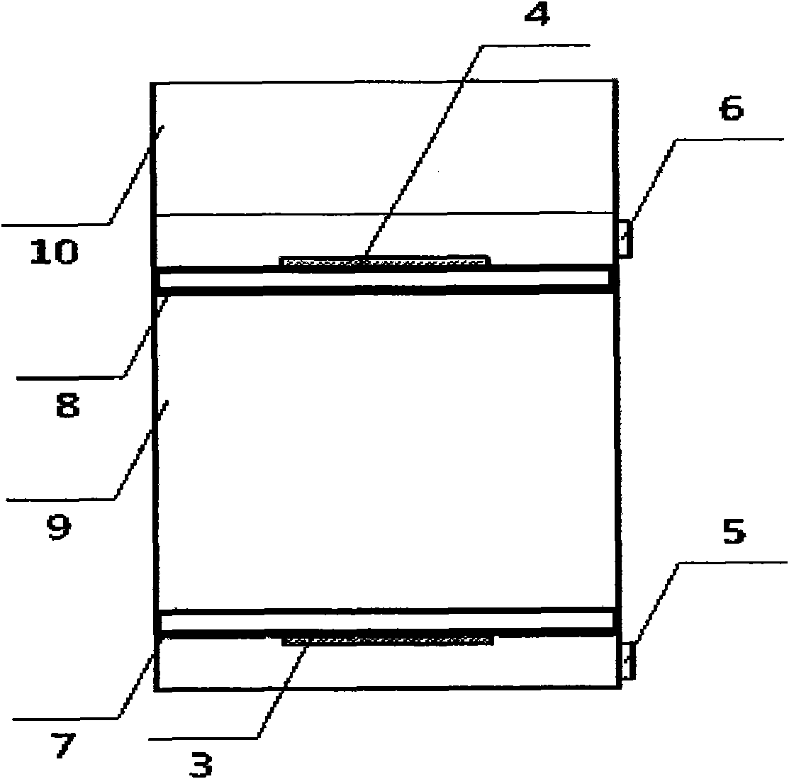 Measurement method of concrete resistivity and device thereof
