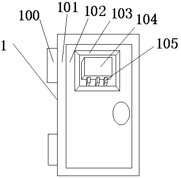 Landscape lamp with height capable of being automatically adjusted