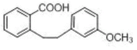 Synthesis process of (R,S)-2-[[5-(9- fluorenylmethyloxycarbonylamino)dibenzo[A,D]cycloheptane-2-yl]oxyl]acetic acid