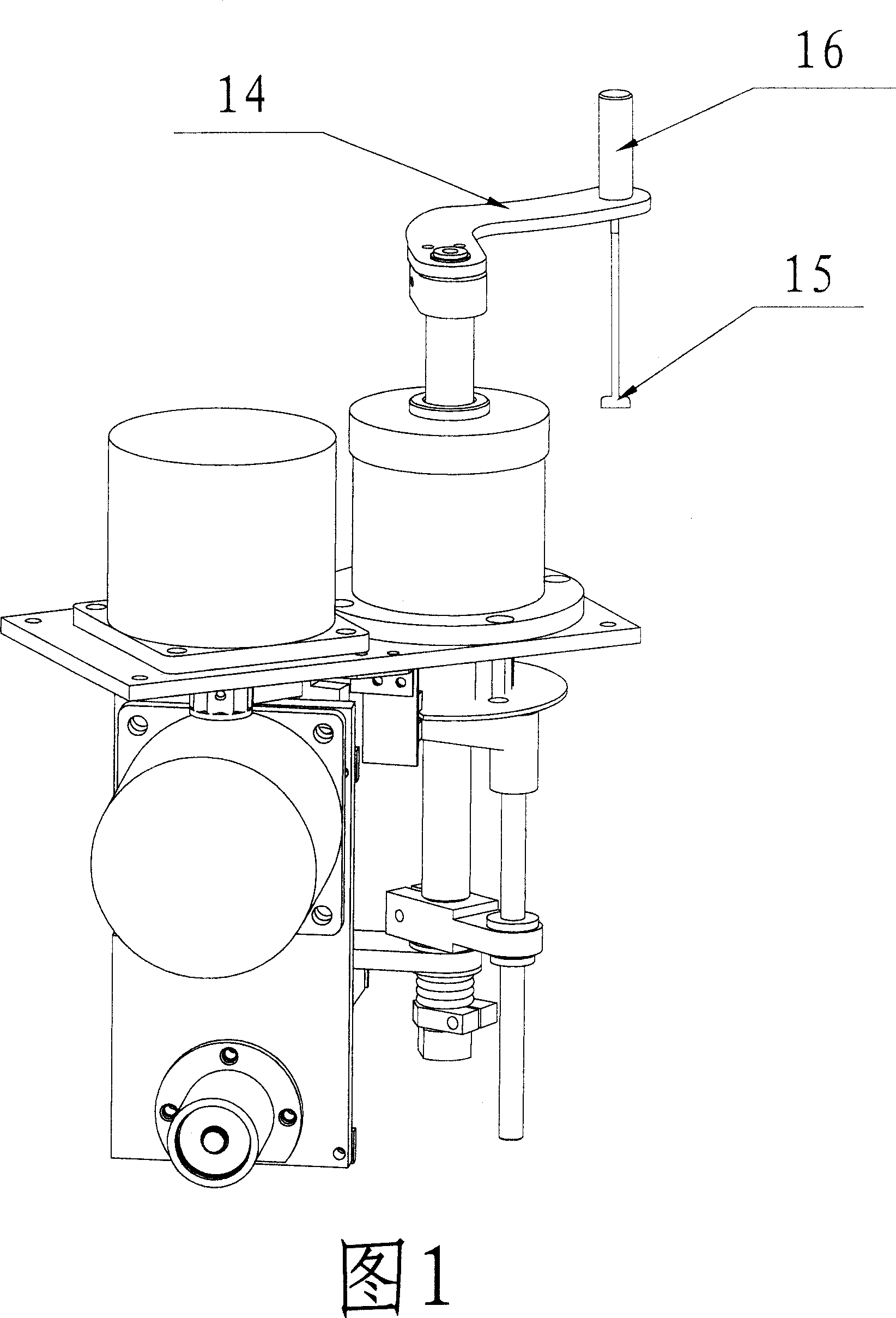 Sampling and stirring integrated device for full-automatic biochemical anelyser