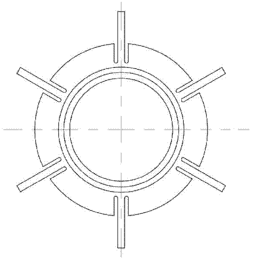 Pier thickness stamping process of separated pull ring and pier thickness stamping die