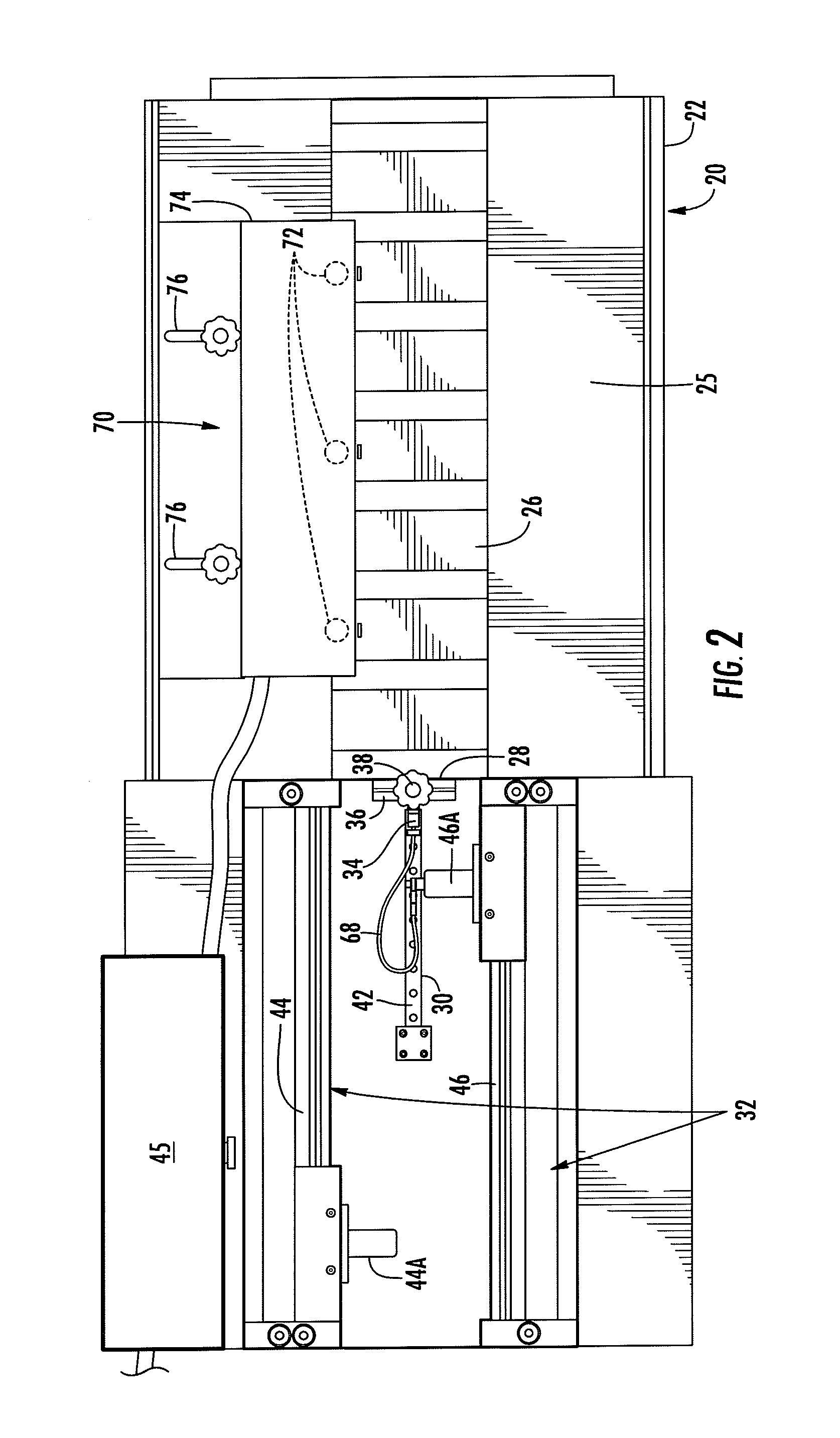 Apparatus for testing adhesion of an adhesive tape to a bonding surface under a load applied to the tape