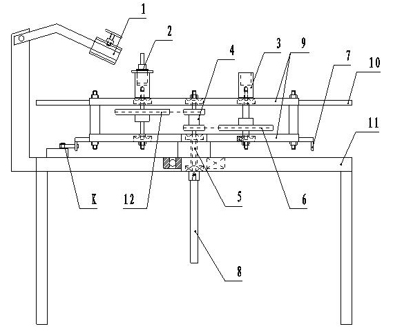 Automatic welding device of circular weld beads