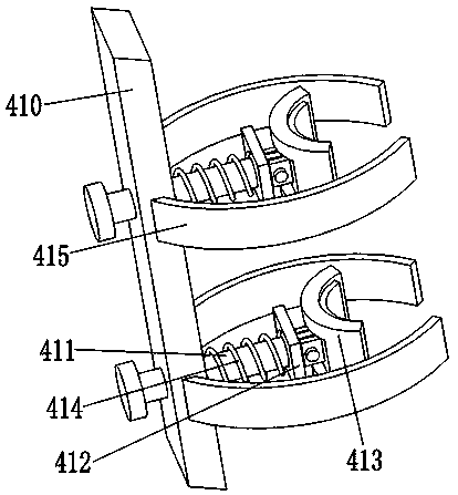 Auxiliary apparatus for bandaging penetrating knee joint injuries