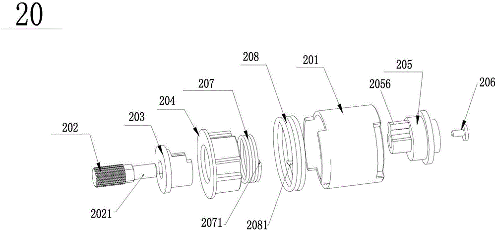 Damper for lifting rod of automobile trunk
