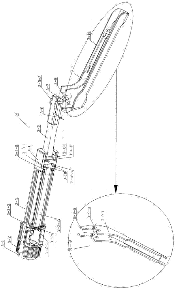 Percussion driving device of disposable anorectal selective incision anastomat