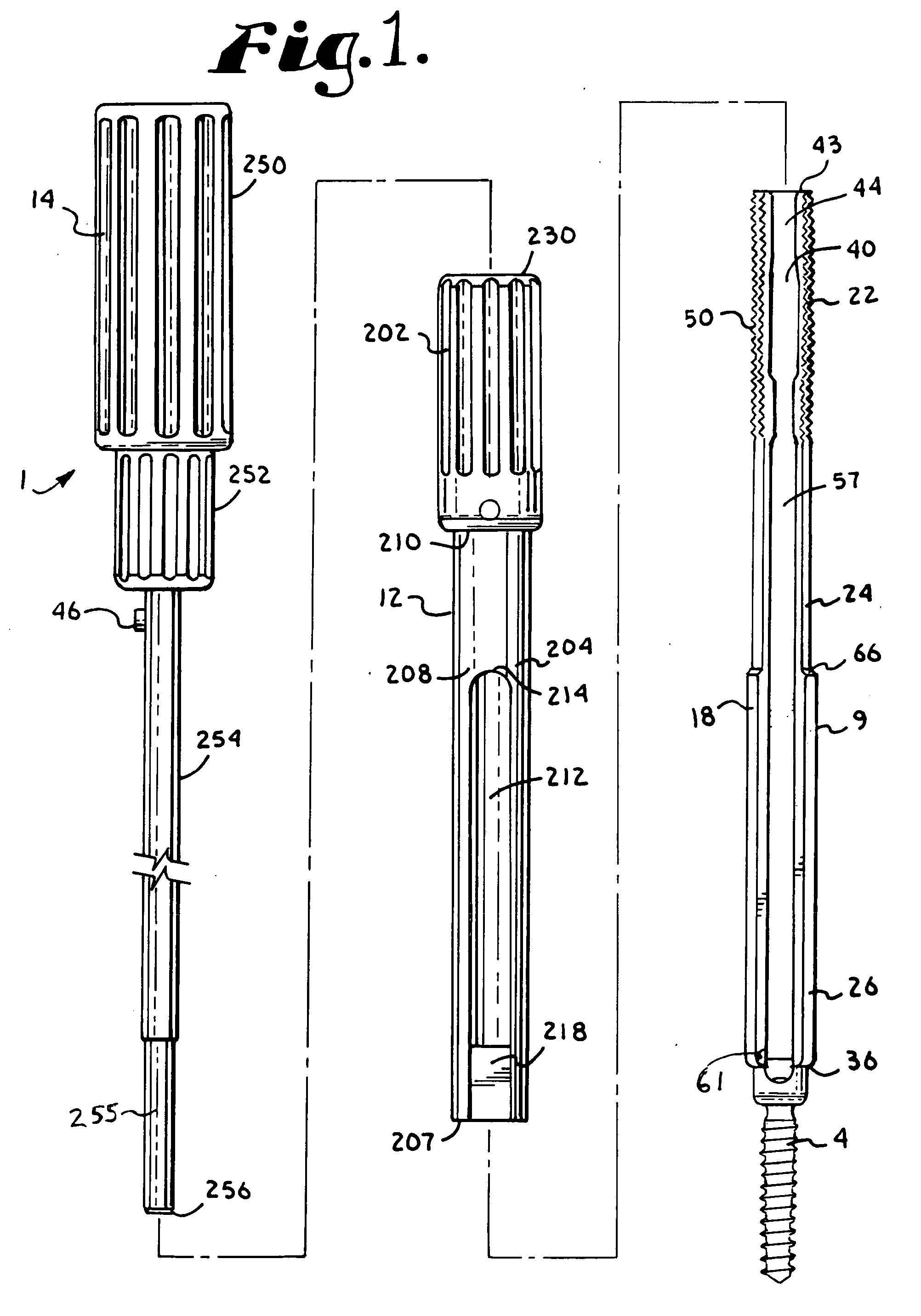 Spinal fixation tool attachment structure