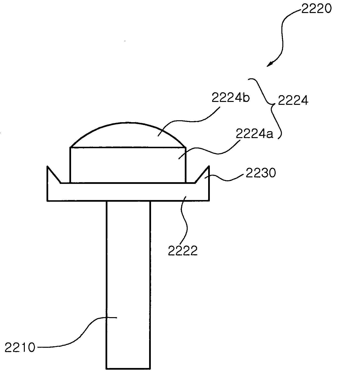 Lead pin for package substrate