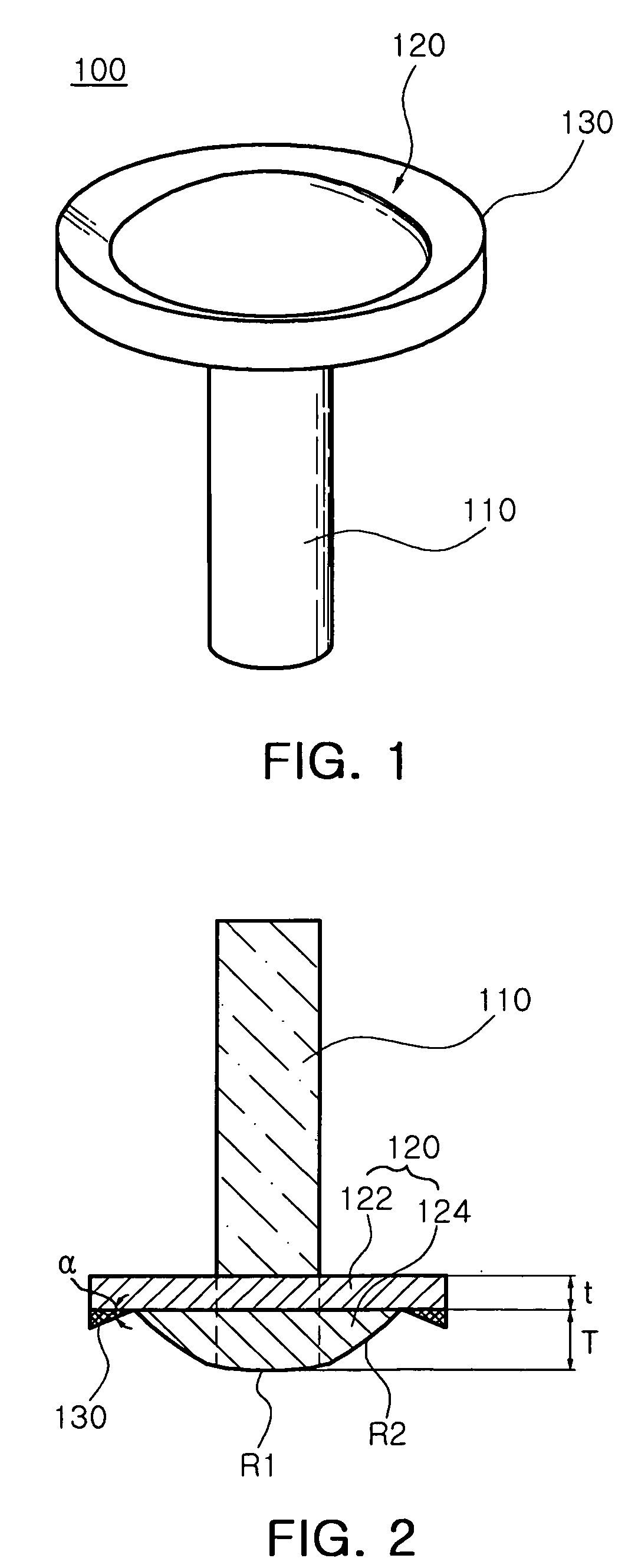 Lead pin for package substrate