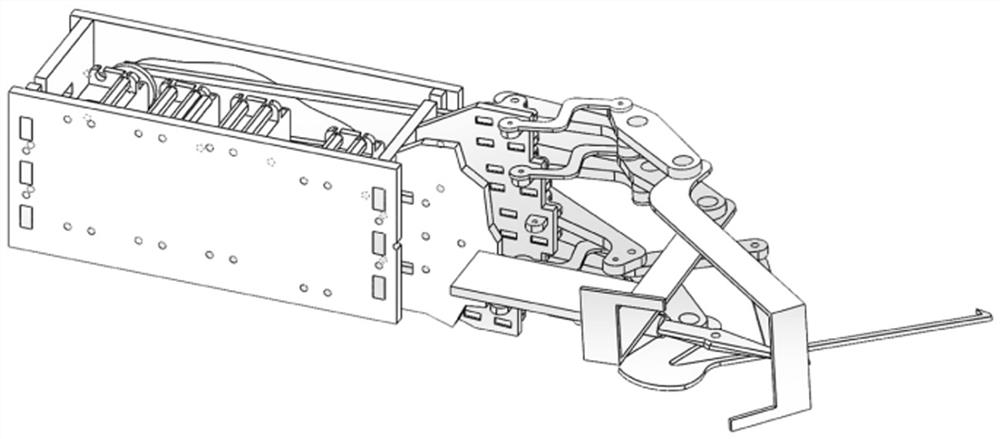 Multifunctional mechanical bionic hand for explosive ordnance disposal robot