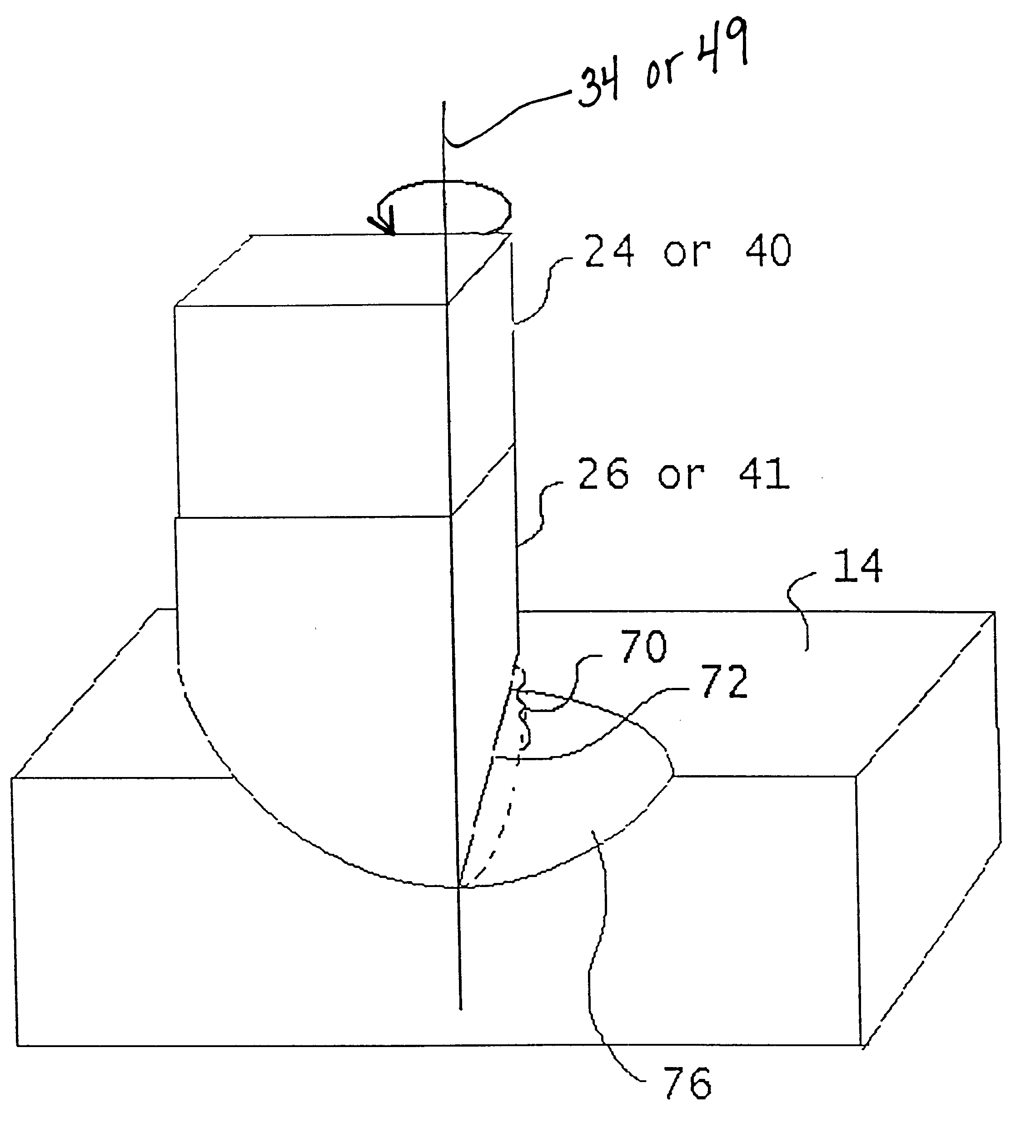 Apparatus for forming a microlens mold