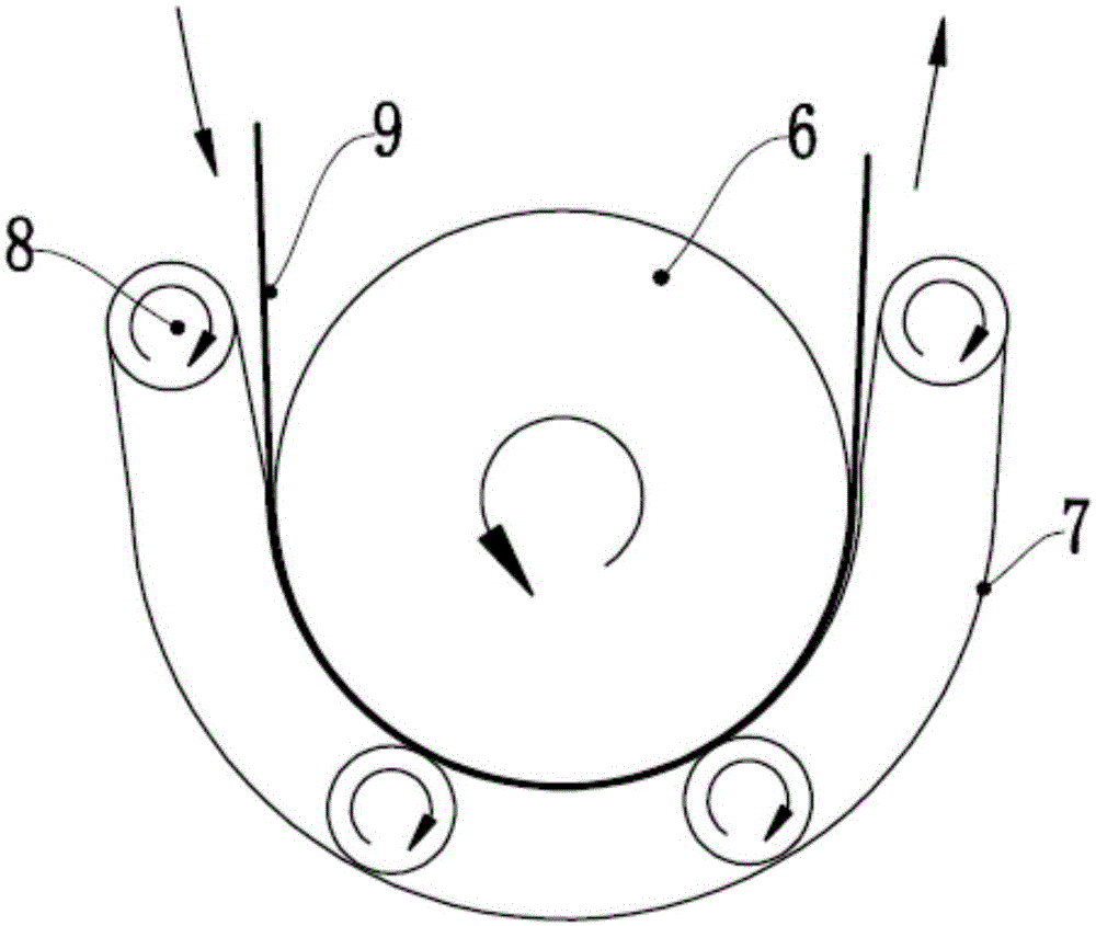 Processing method of water transfer printing paper