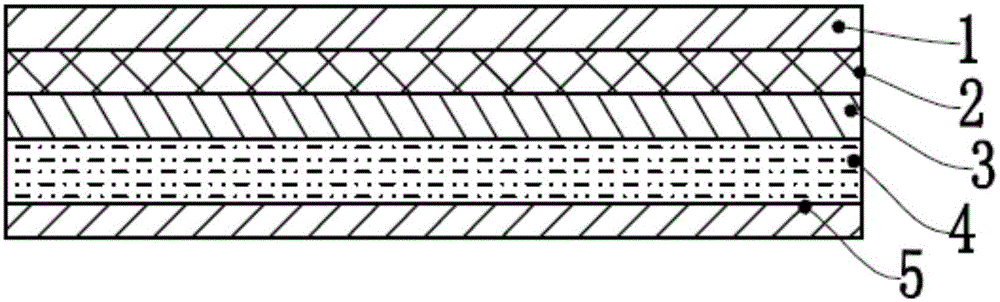 Processing method of water transfer printing paper