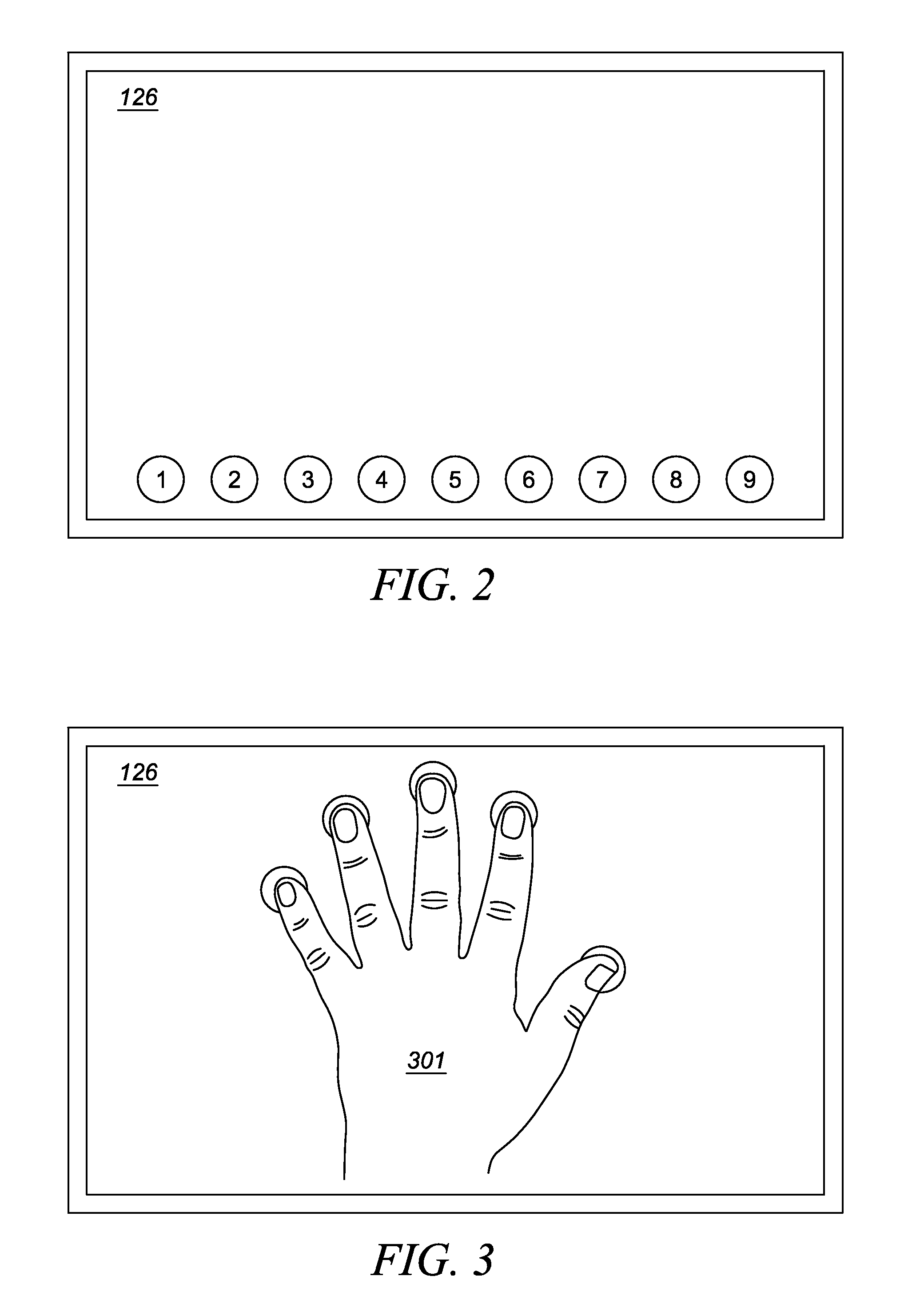 Method and apparatus for managing user interface elements on a touch-screen device