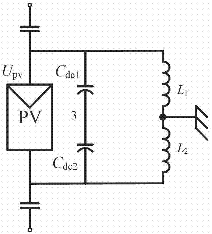 Non-isolated single-phase photovoltaic grid-connected inverter and on-off control timing sequence thereof