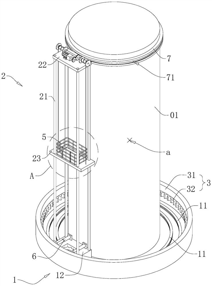 Thermal power plant overhauling device and method